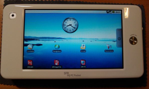 M! PC Pocket SFR sous Android